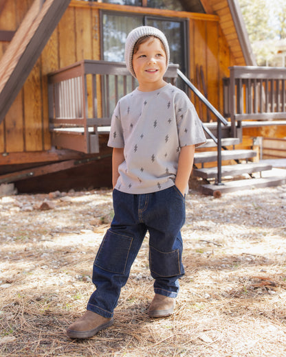 Rylee + Cru Relaxed Tee - Bolts
