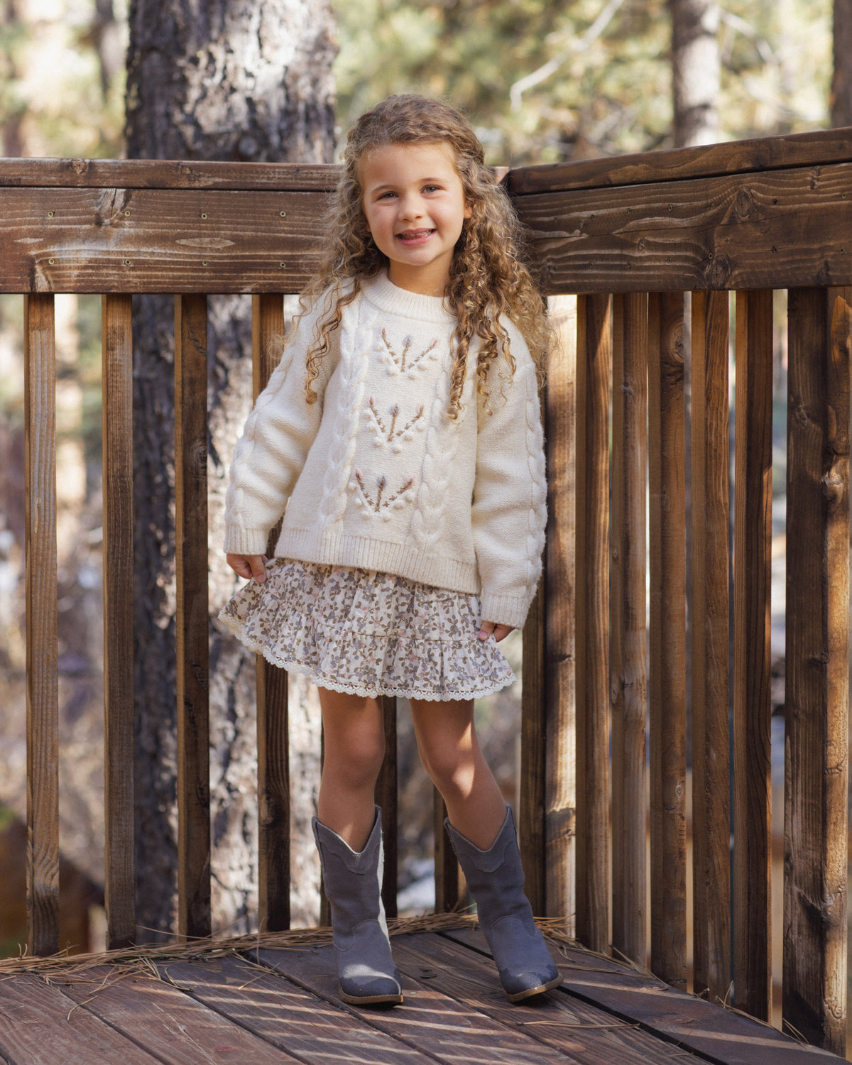 Rylee + Cru Reagan Sweater - Natural
