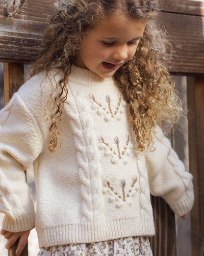 Rylee + Cru Reagan Sweater - Natural