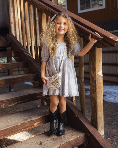 Rylee + Cru Lana Dress - Dusty Blue