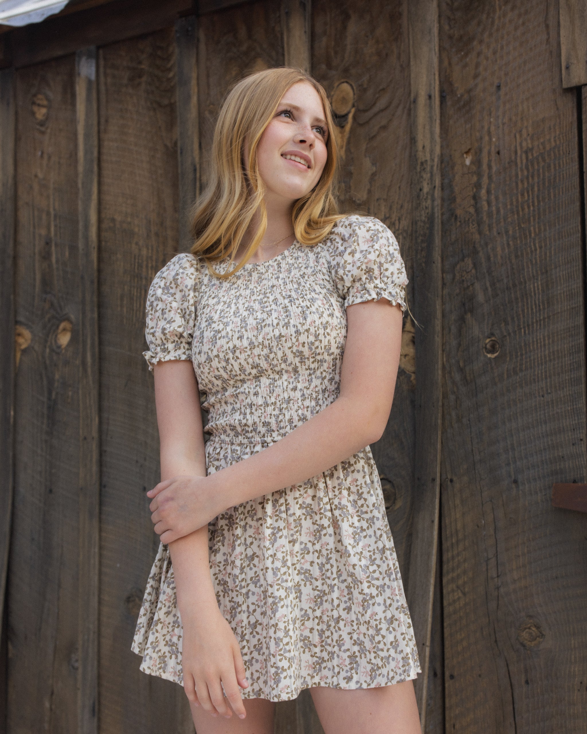 Rylee + Cru Teen Marie Dress - Winter Garden