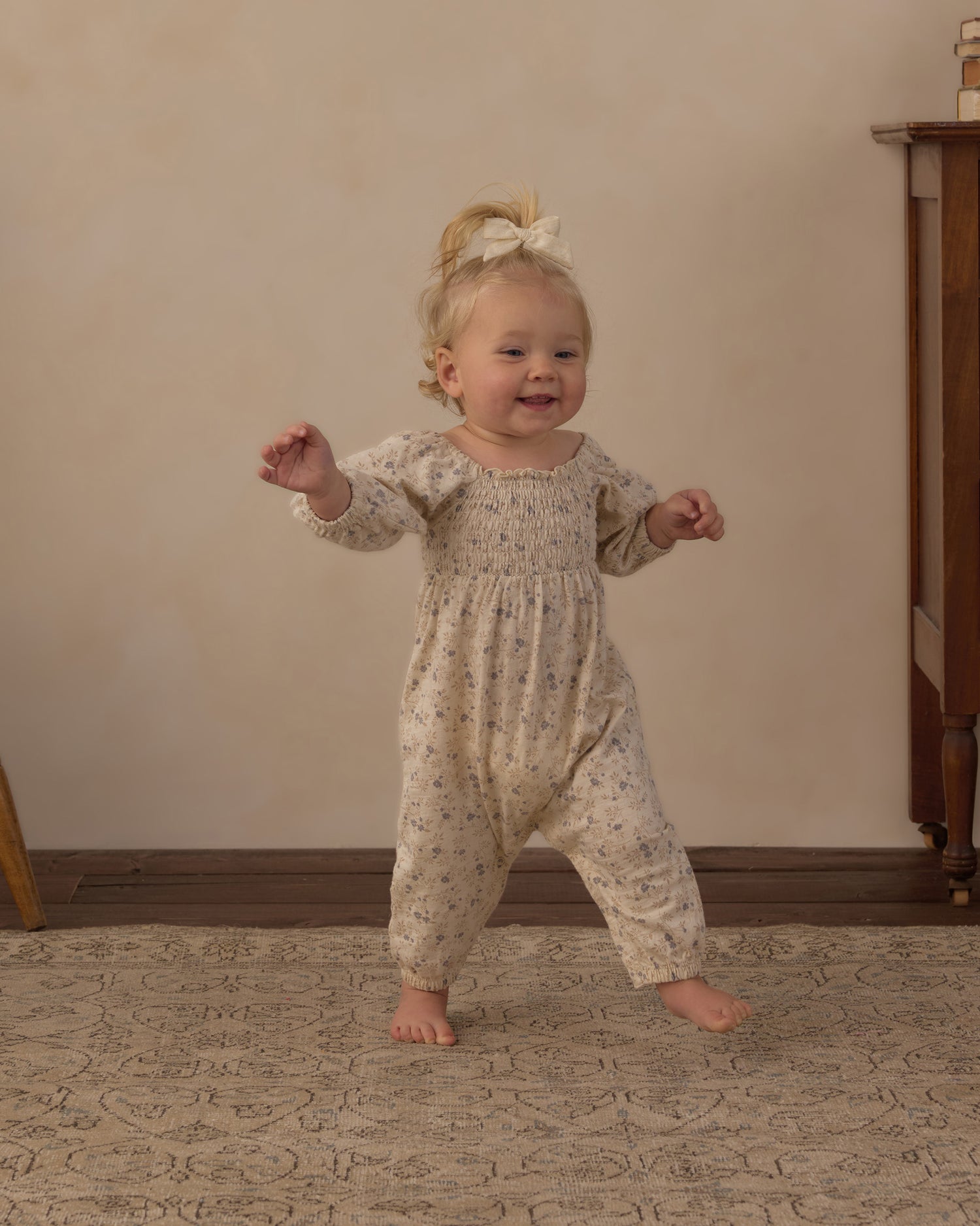 Rylee + Cru Sage Jumpsuit - Meadow