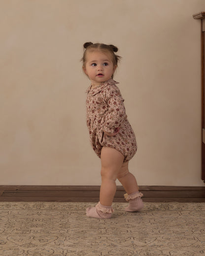 Rylee + Cru Cora Romper - Pink Floral