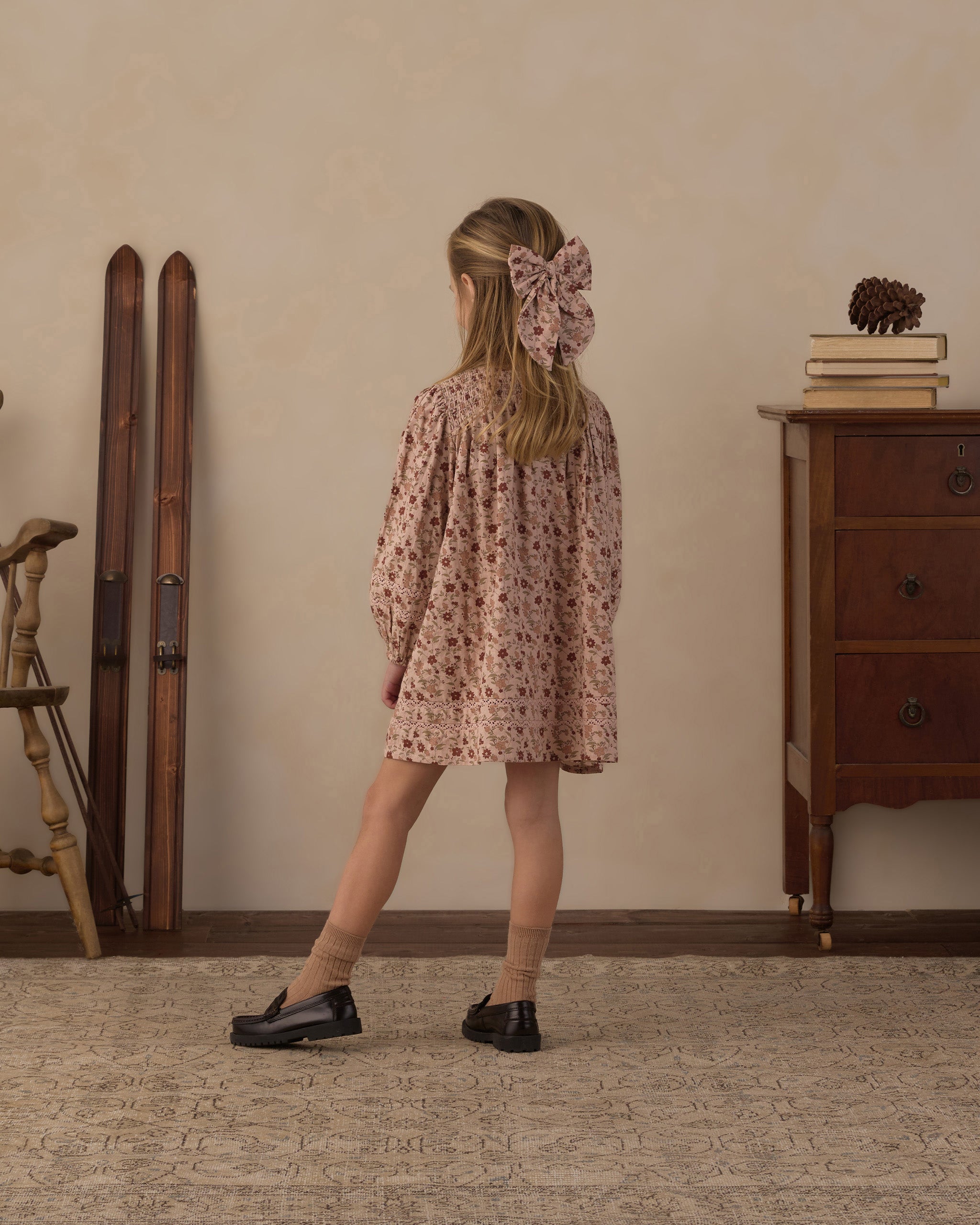 Rylee + Cru Selene Dress - Pink Floral