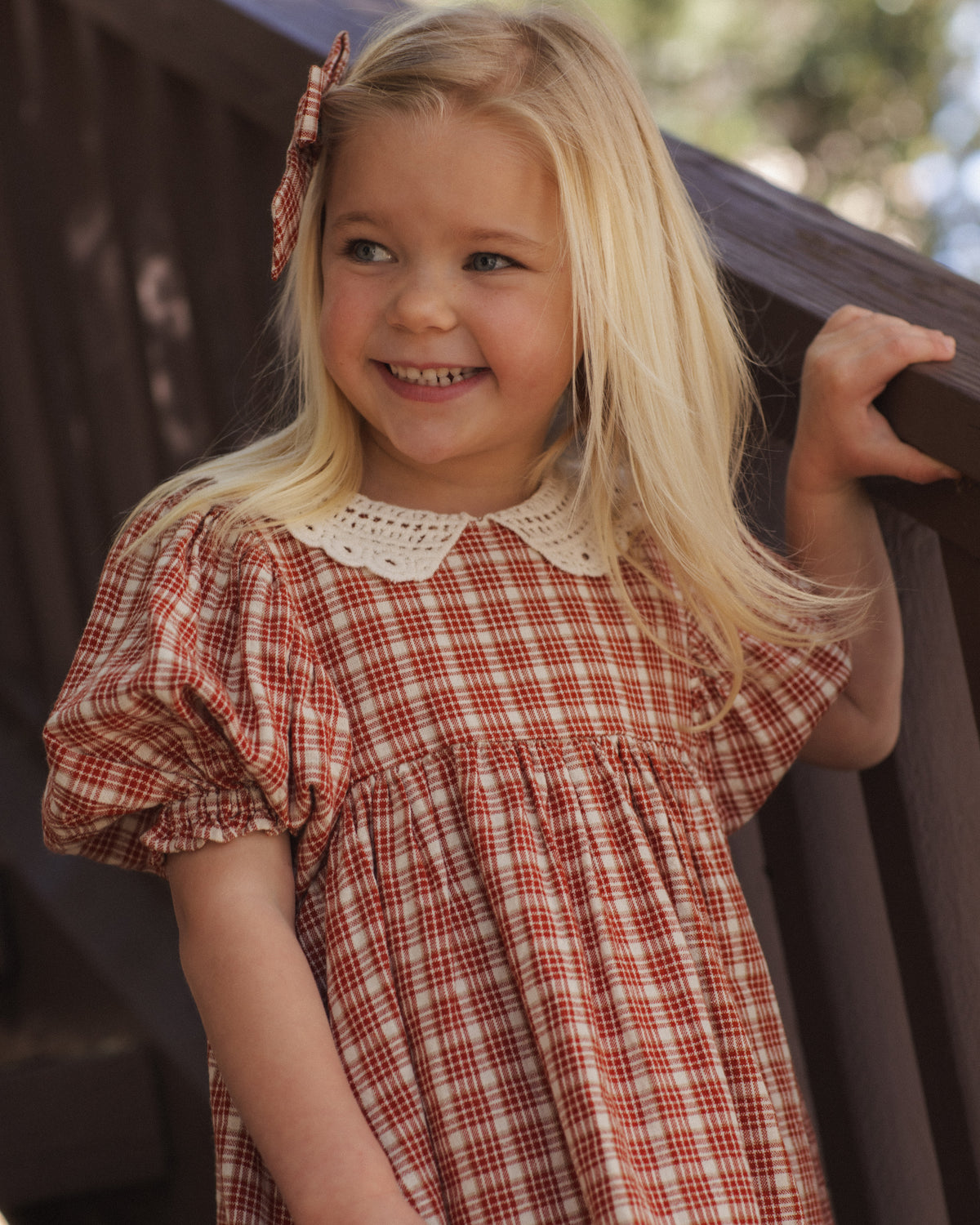 Rylee + Cru Heidi Dress - Vintage plaid