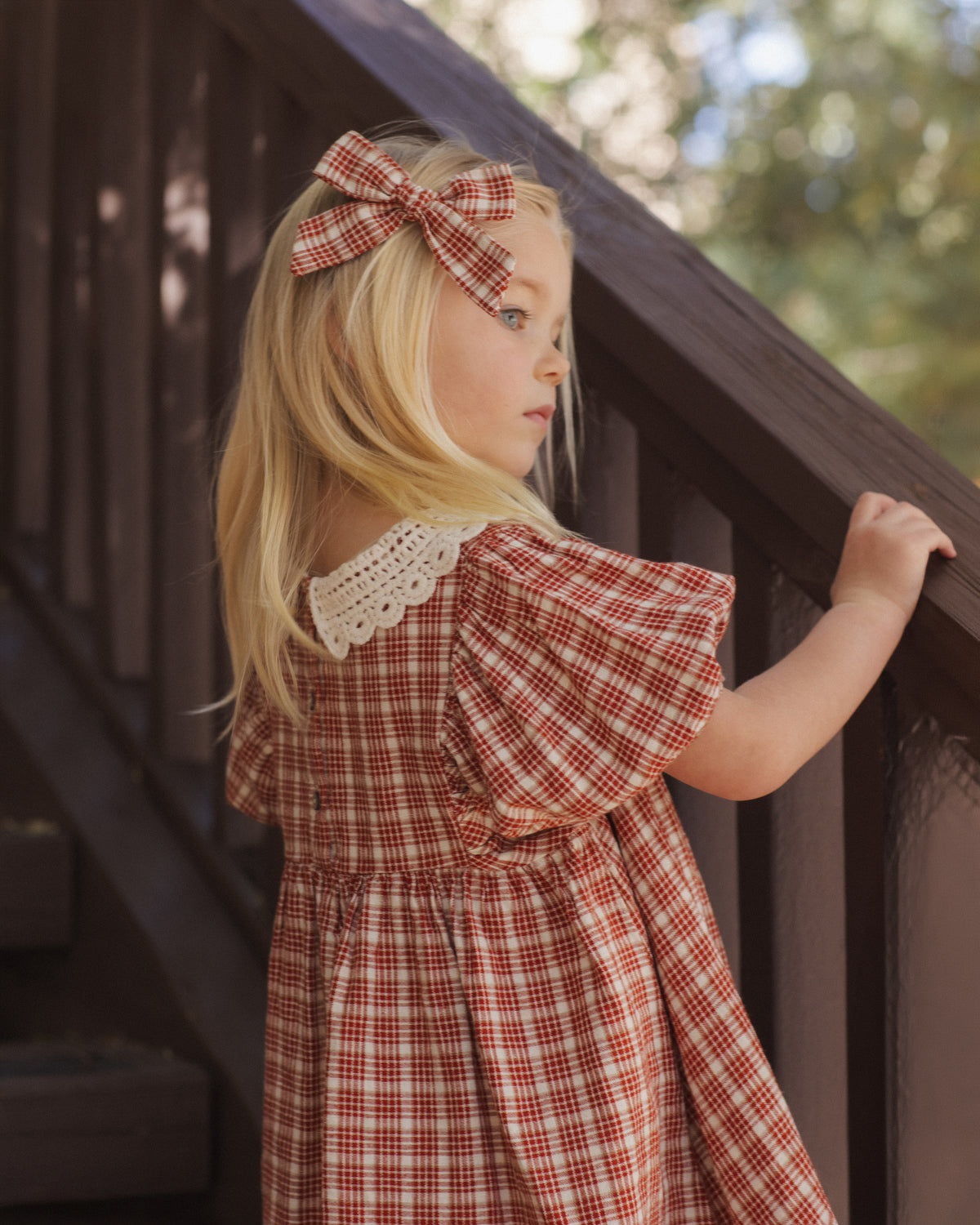 Rylee + Cru Heidi Dress - Vintage plaid