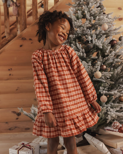 Rylee + Cru Holly Nightgown - Ruby Plaid