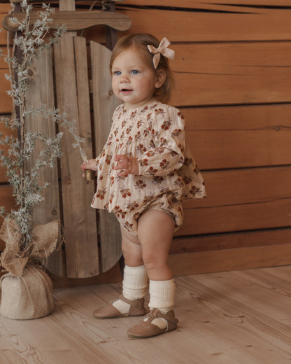 Rylee + Cru Sophia Top + Bloomer Set - Bouquet