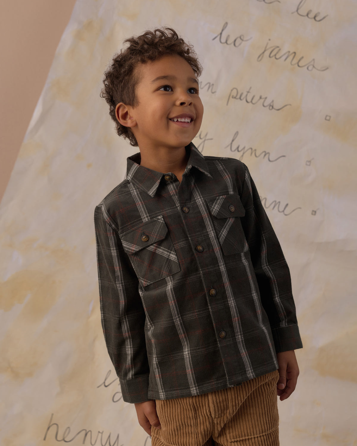 Rylee + Cru Pocketed Flannel Shirt - Holiday Plaid