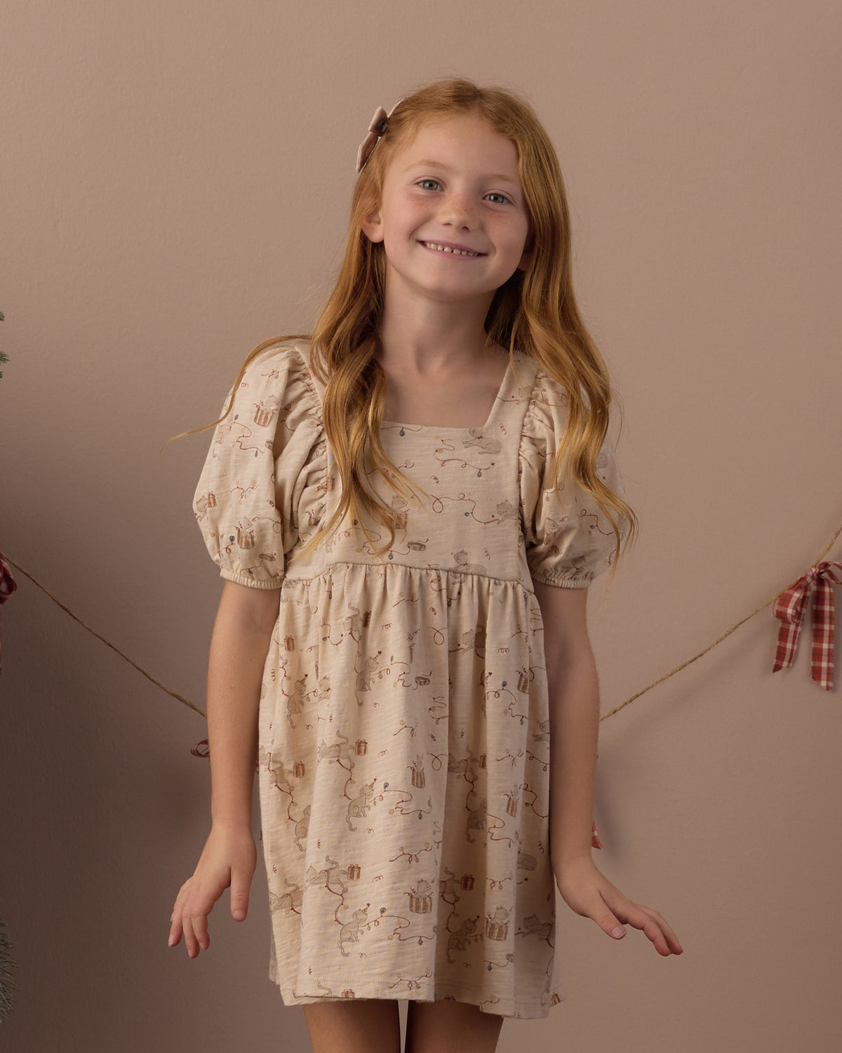 Rylee + Cru Brea Dress - Kitties