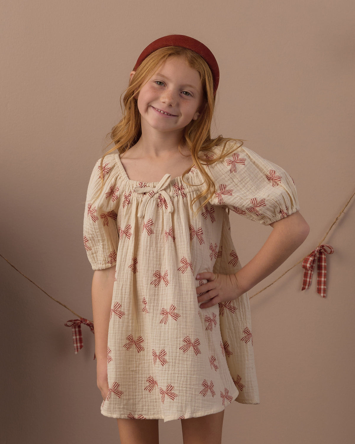 Rylee + Cru Sabrina Mini Dress - Peppermint Bows