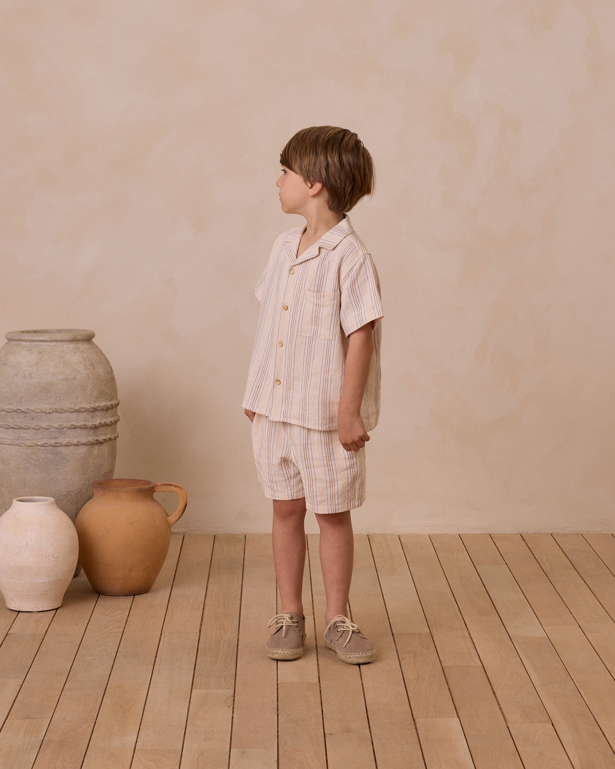 Rylee + Cru Bermuda Short - Summer Stripe