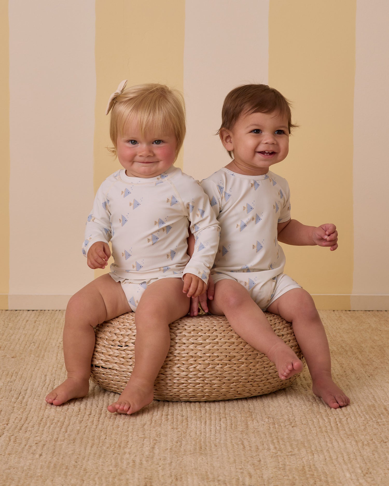 Rylee + Cru Shortie One Piece - Angel Fish