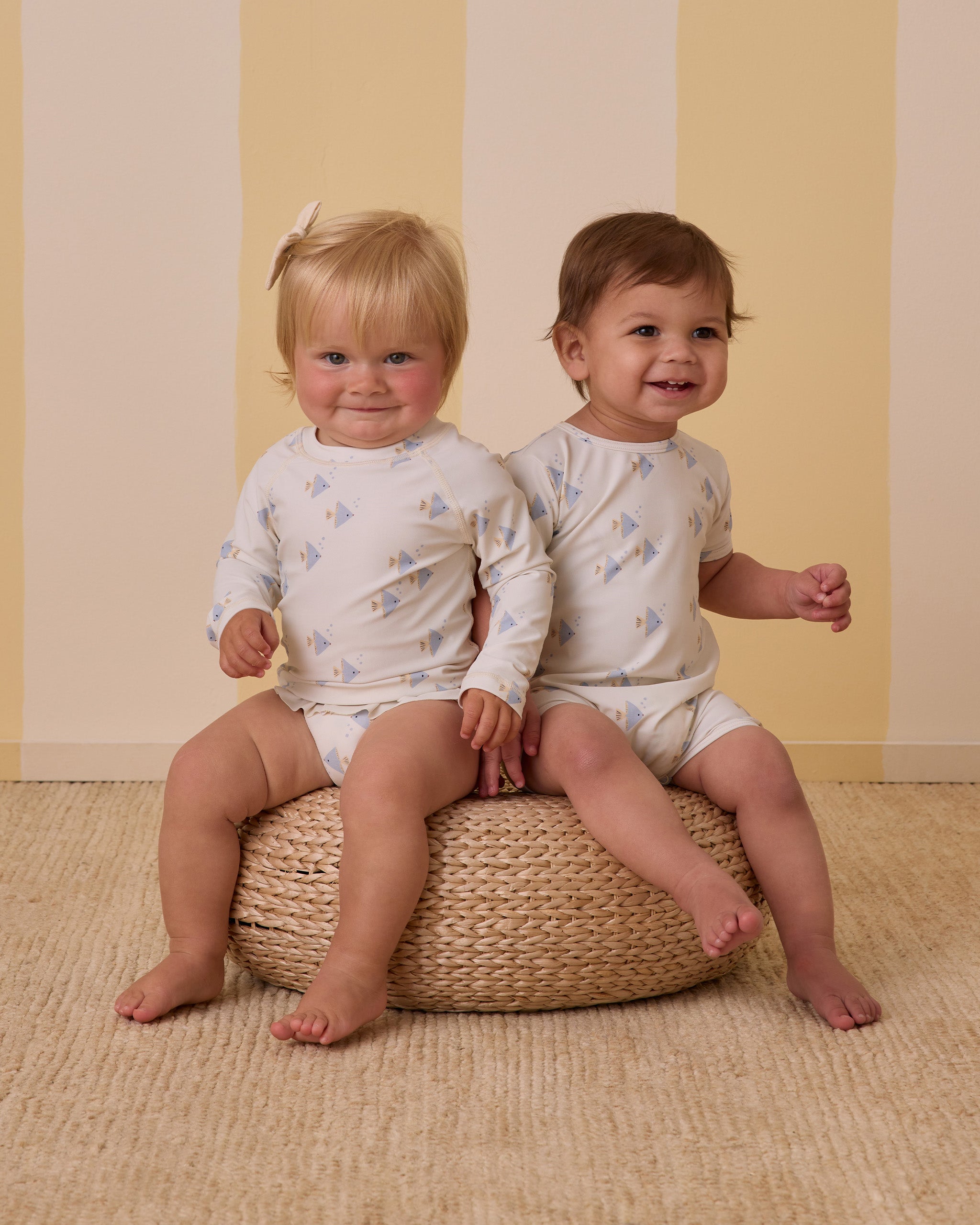 Rylee + Cru Shortie One Piece - Angel Fish