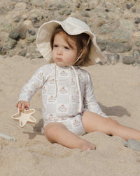 Rylee + Cru Floppy Sun Hat - Ivory