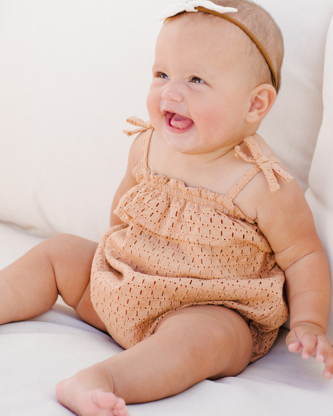Rylee + Cru Little Knot Headband - Ivory