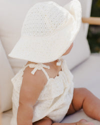 Rylee + Cru Floppy Sun Hat - Ivory