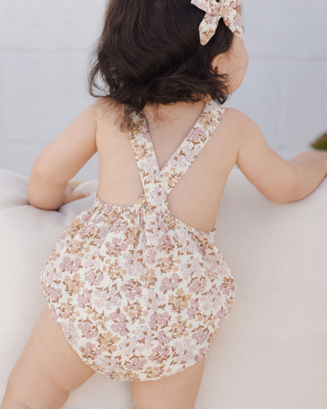 Rylee + Cru Norah Romper - Wildflower