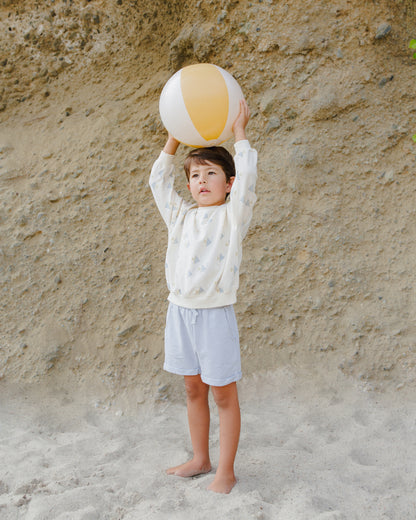 Rylee + Cru Relaxed Short - Light Blue
