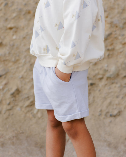 Rylee + Cru Relaxed Short - Light Blue
