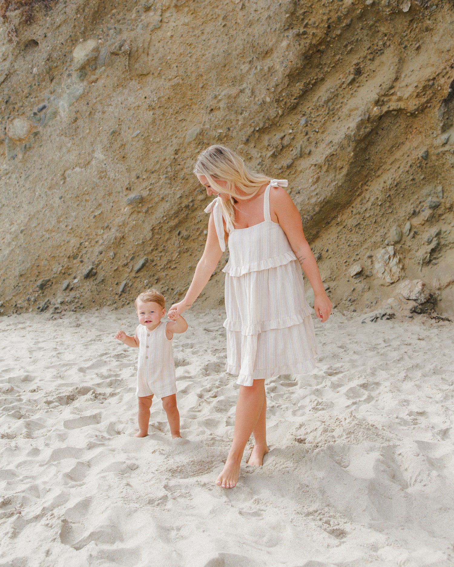 Rylee + Cru Maverick Romper - Summer Stripe