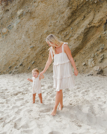 Rylee + Cru Maverick Romper - Summer Stripe
