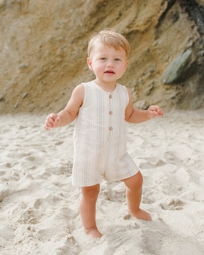 Rylee + Cru Maverick Romper - Summer Stripe