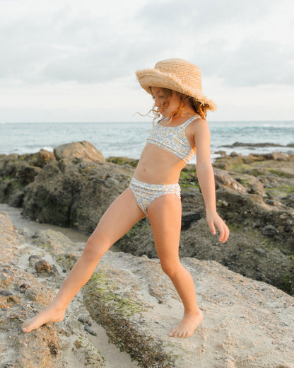 Rylee + Cru Crop Rashguard Set - Bloom