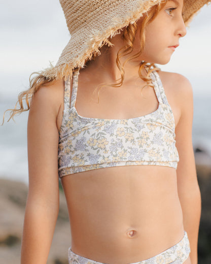 Rylee + Cru Crop Rashguard Set - Bloom