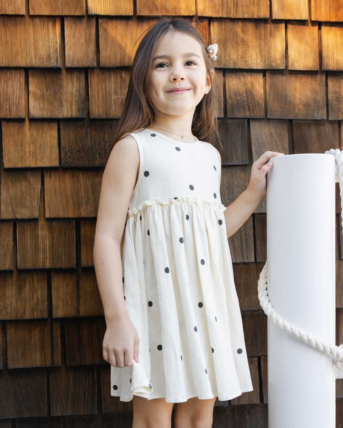 Rylee + Cru Harper Dress - Polka Dot