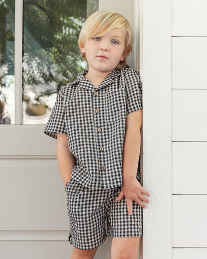 Rylee + Cru Perry Short - Black Check