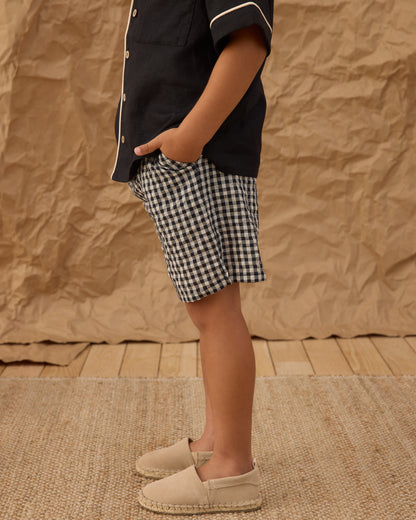 Rylee + Cru Perry Short - Black Check