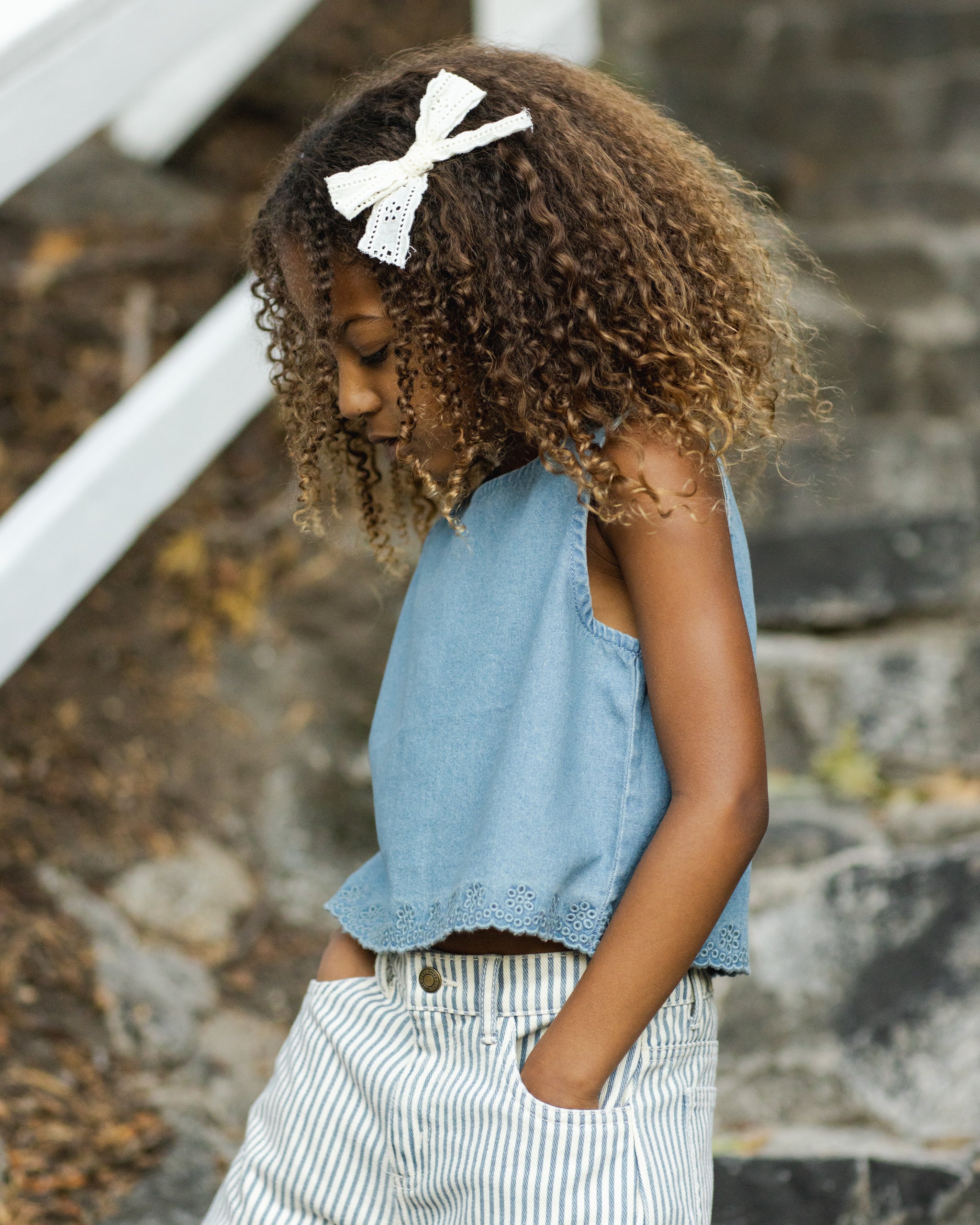 Rylee + Cru Bow - Ivory