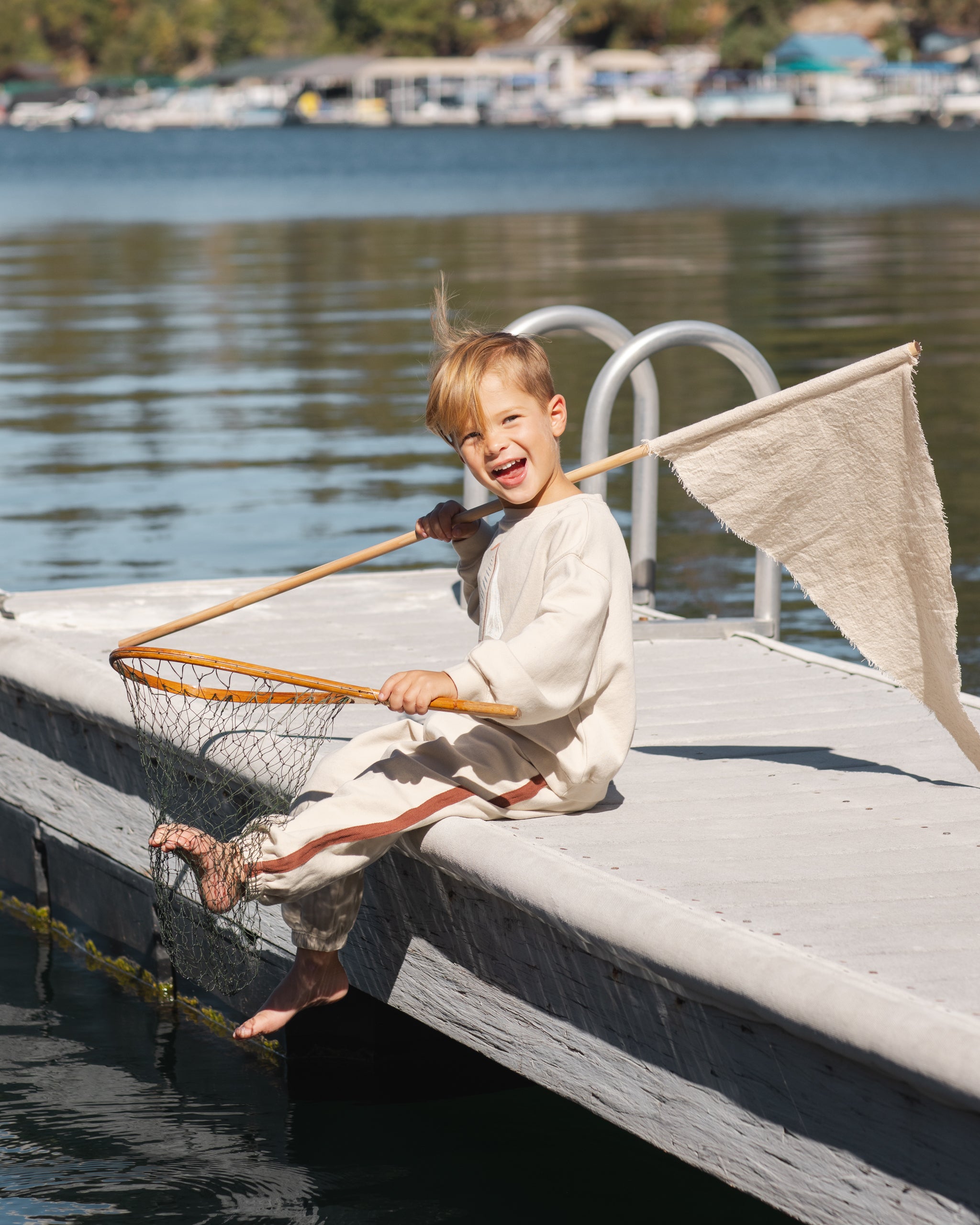 Rylee + Cru Oversized Sweatshirt - Set Sail