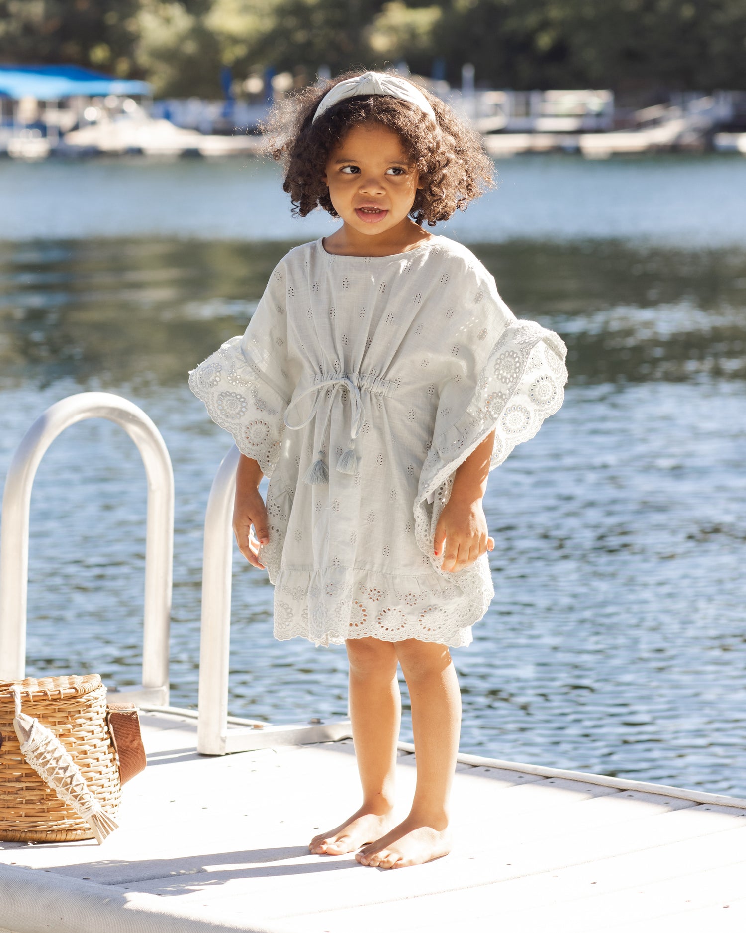 Rylee + Cru Kaftan Cover Up - Seafoam