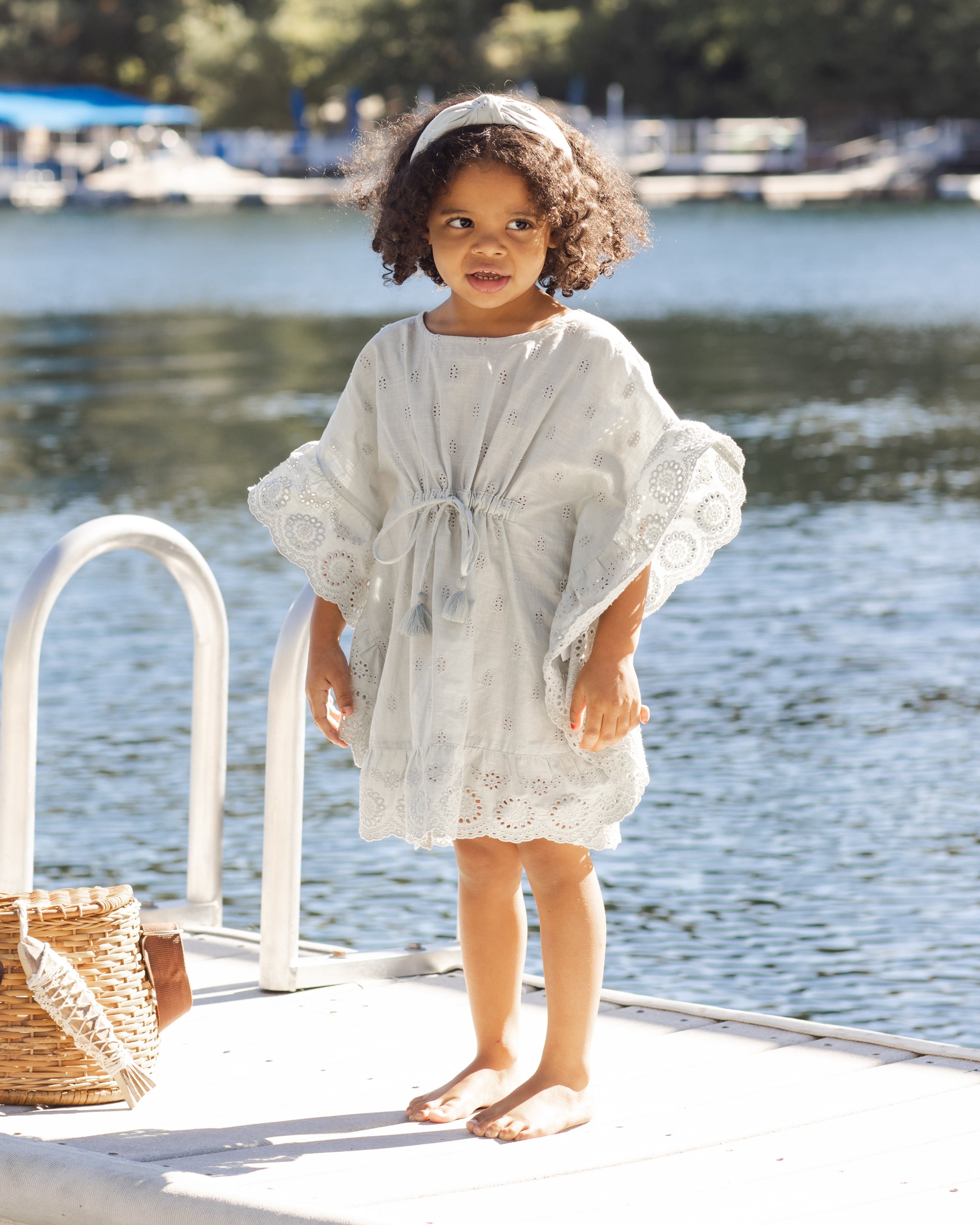 Rylee + Cru Kaftan Cover Up - Seafoam