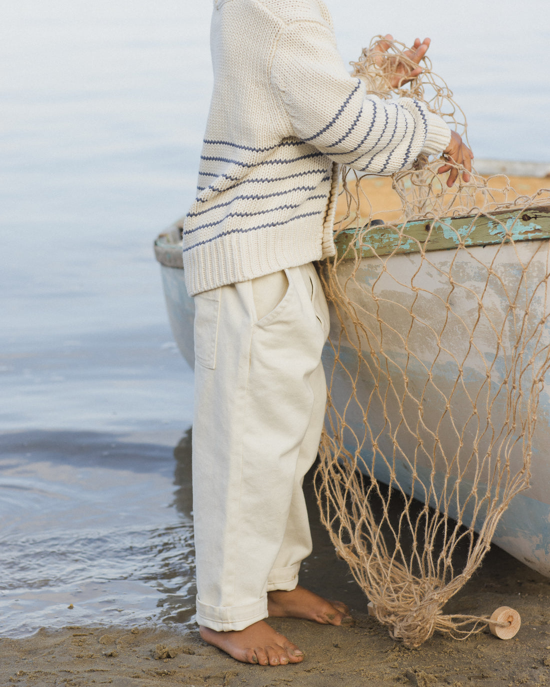 Rylee + Cru Baggy Pant - Natural