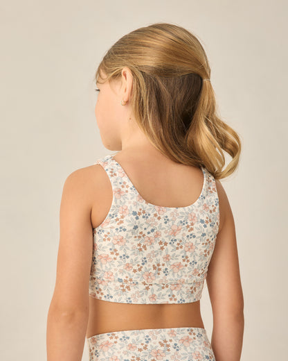 Rylee + Cru Play X Play Swift Sports Bra - Flower Field