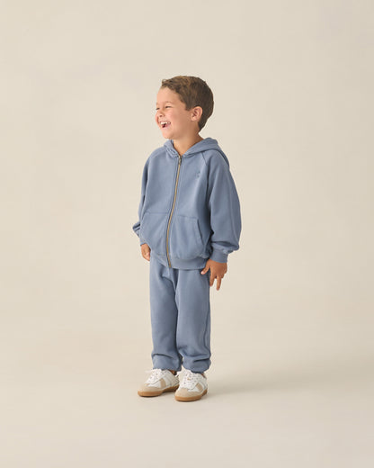 Rylee + Cru Play X Play Zip Raglan Hoodie - Marine