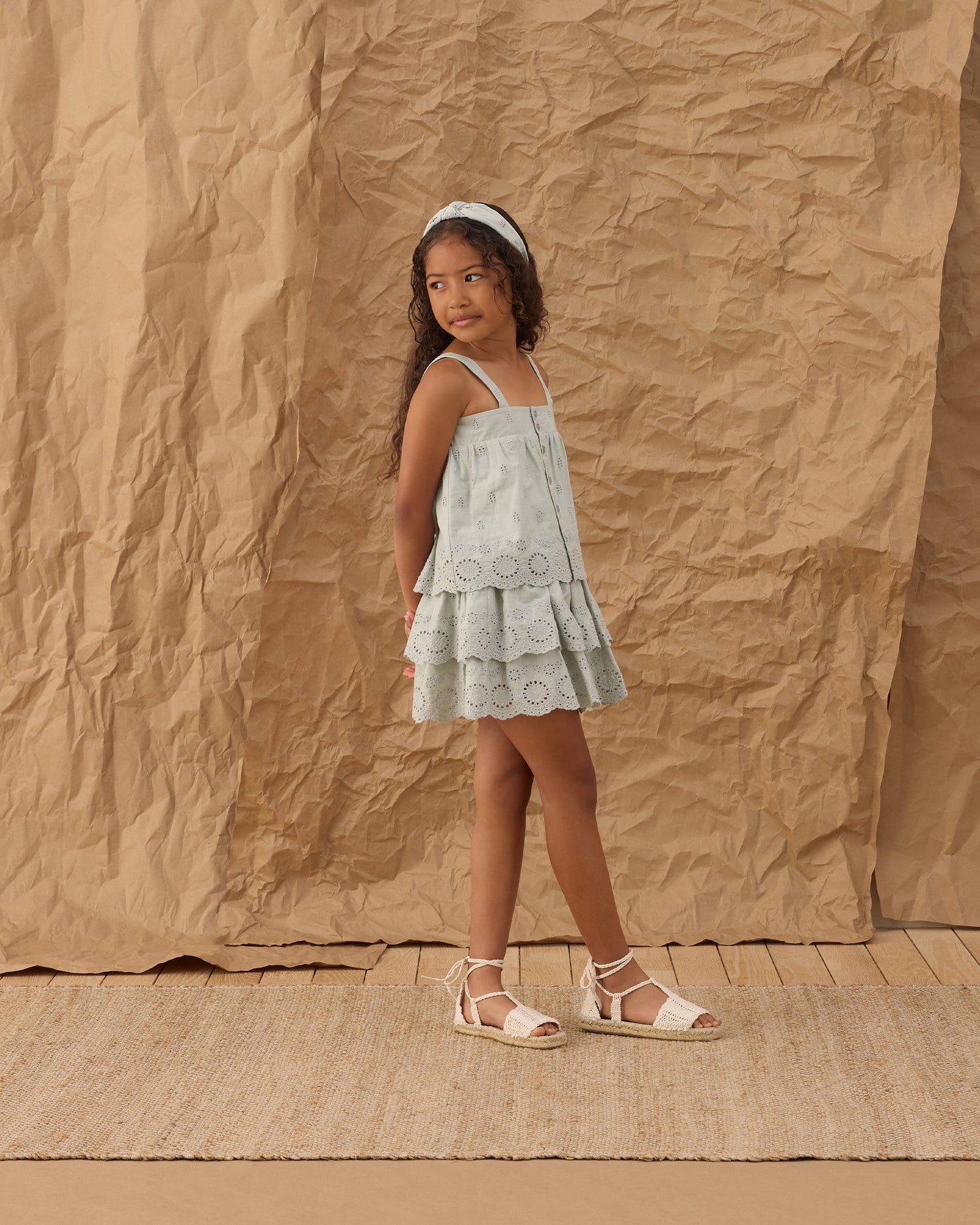 Rylee + Cru Swing Top - Seafoam