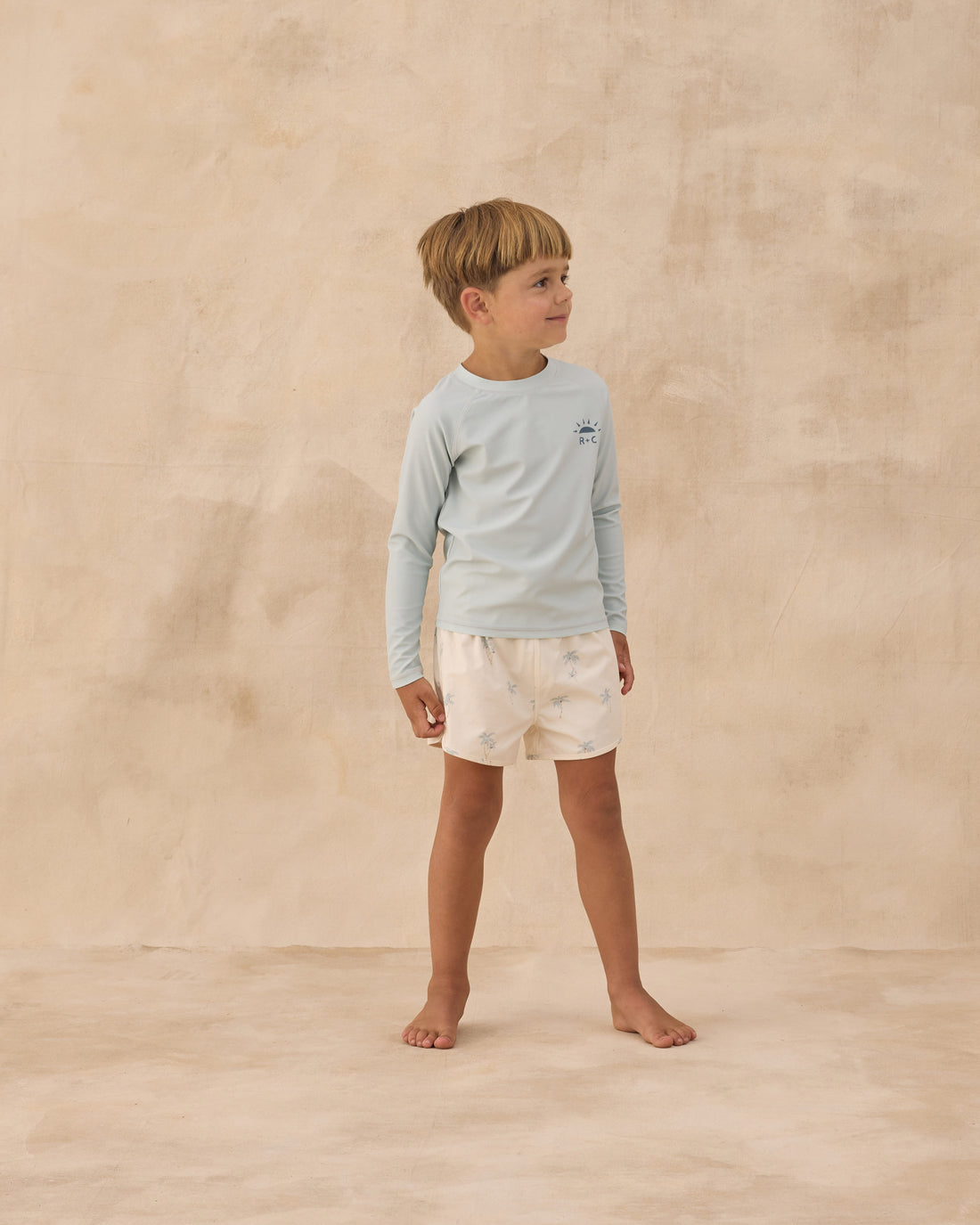 Rylee + Cru Long Sleeve Rashguard - Seafoam