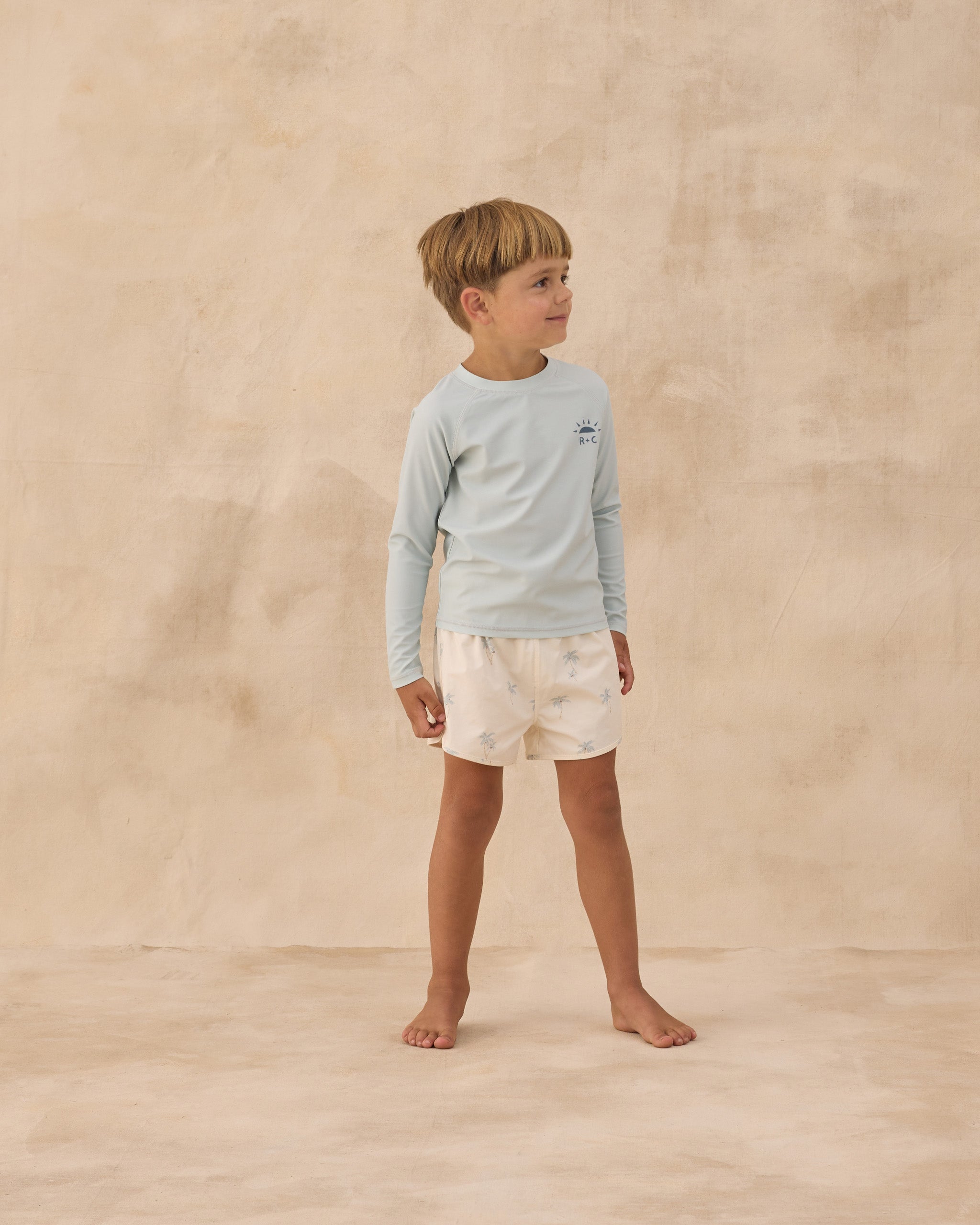 Rylee + Cru Long Sleeve Rashguard - Seafoam