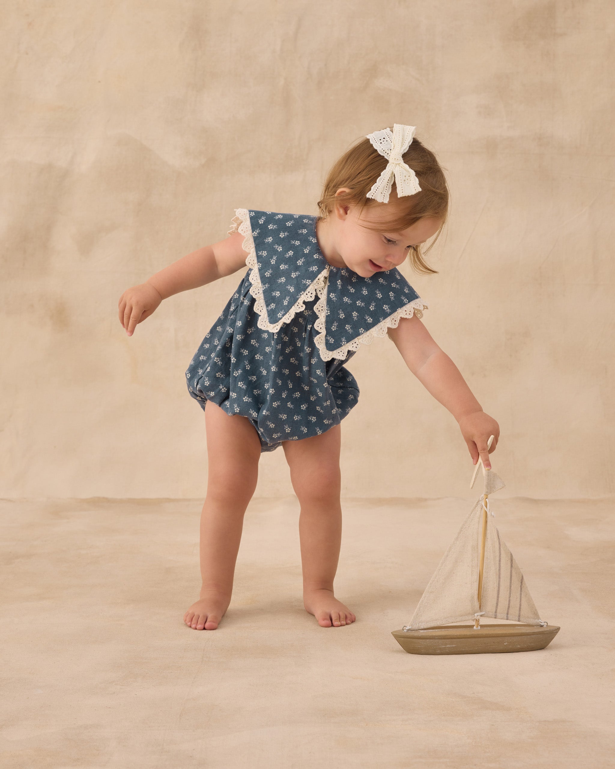 Rylee + Cru Porter Romper - Ditsy