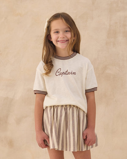 Rylee + Cru Ringer Tee - Captain