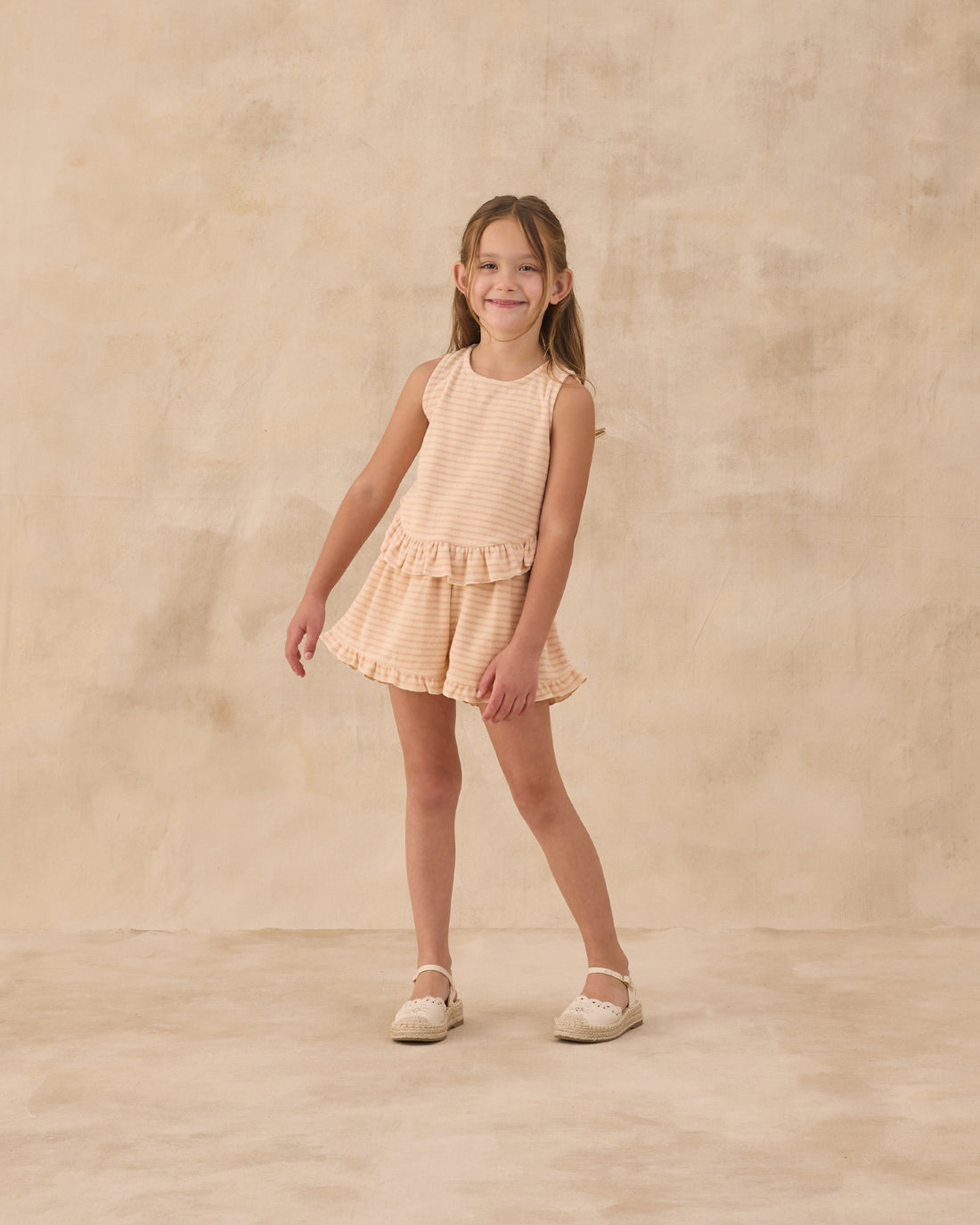 Rylee + Cru Faye Set - Pink Stripe