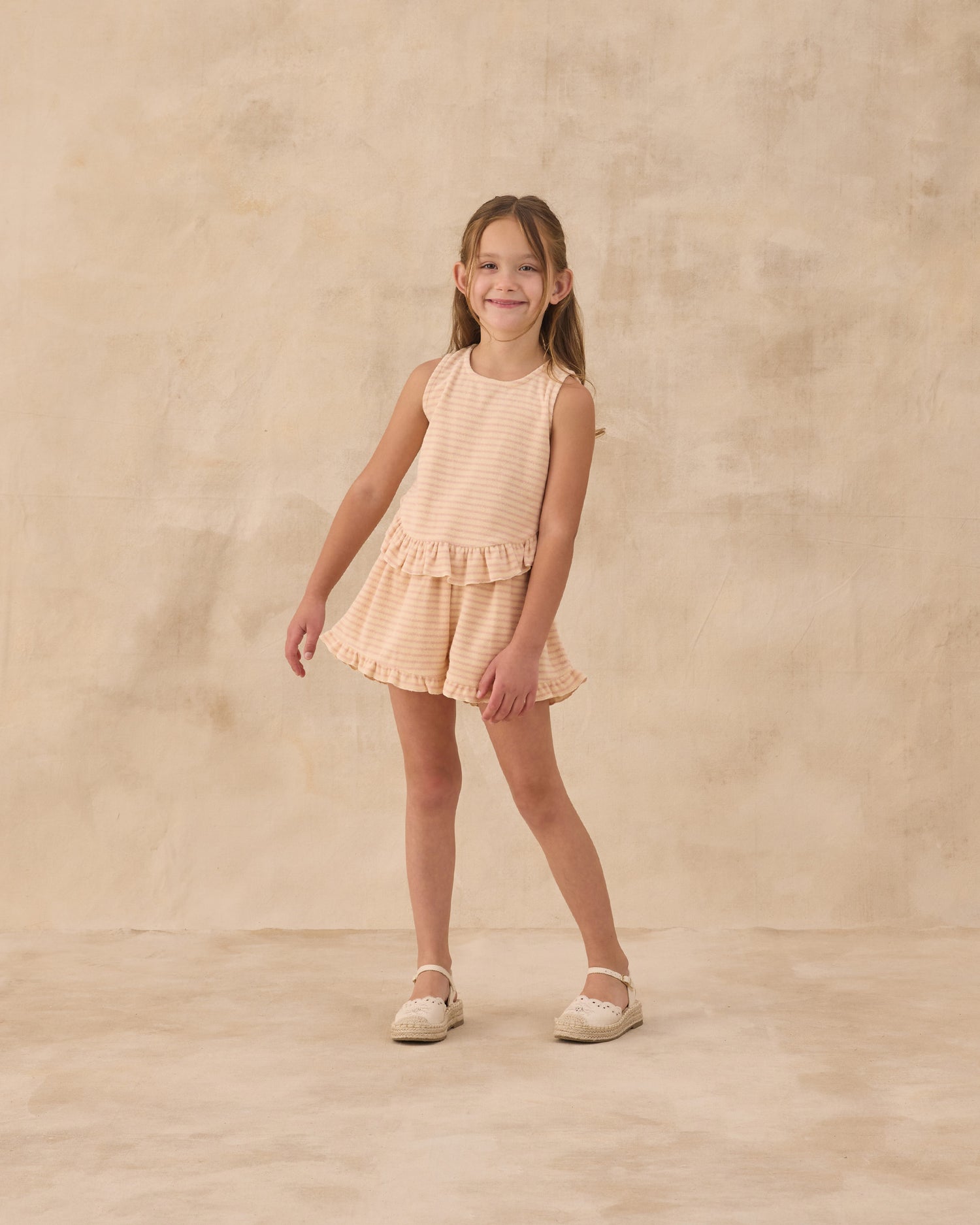 Rylee + Cru Faye Set - Pink Stripe