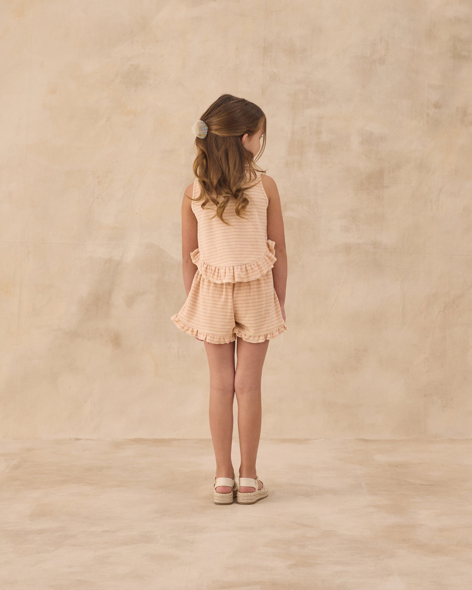 Rylee + Cru Faye Set - Pink Stripe