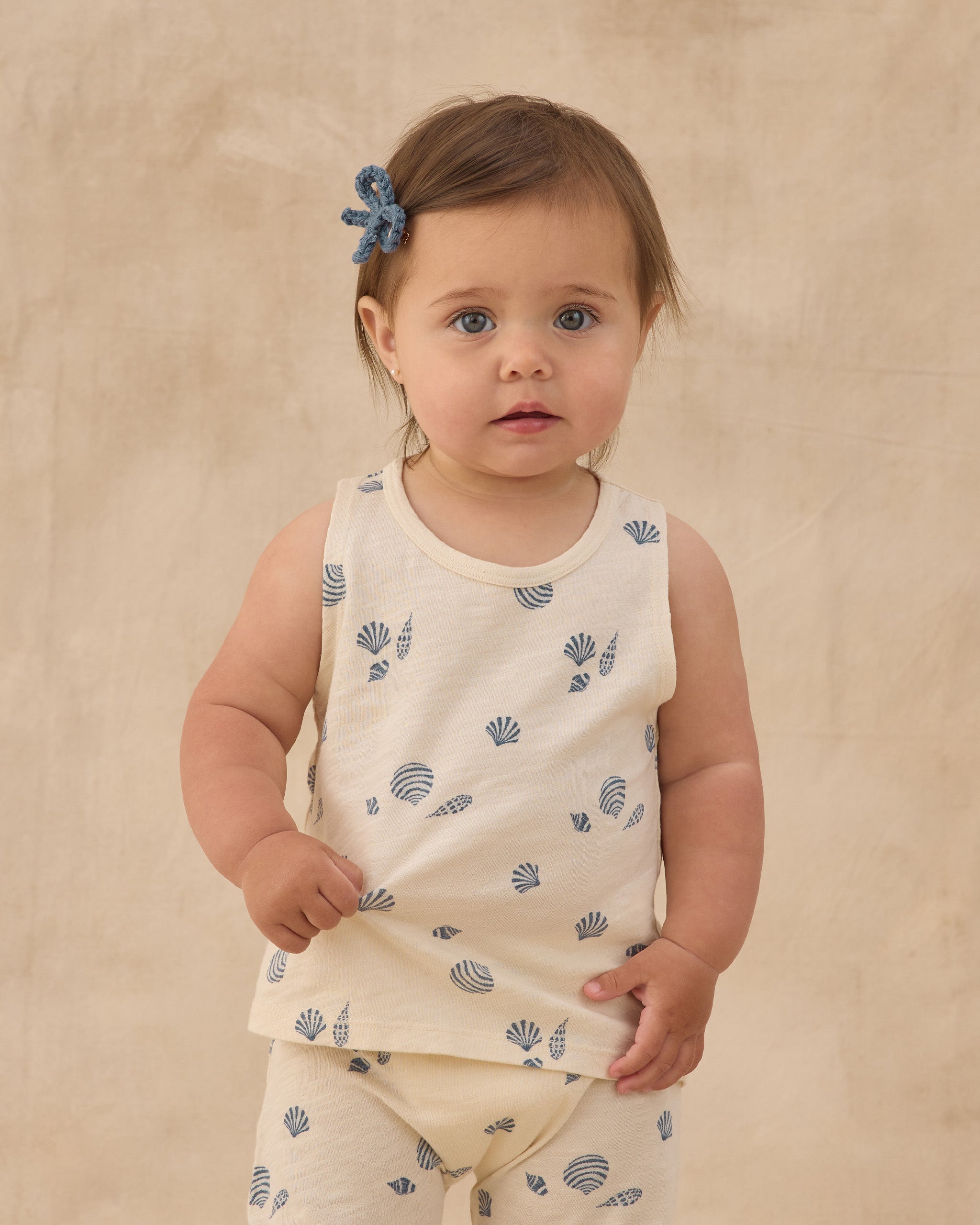 Rylee + Cru Tank + Slouch Pant Set - Seashells
