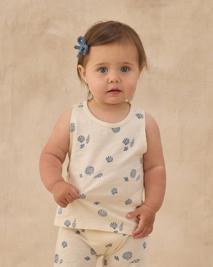 Rylee + Cru Tank + Slouch Pant Set - Seashells
