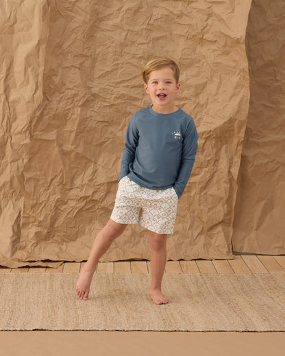 Rylee + Cru Long Sleeve Rashguard - Marine